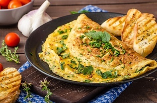 Disciplin hjælpe kul Klassisk omelet - Opskrifteriet