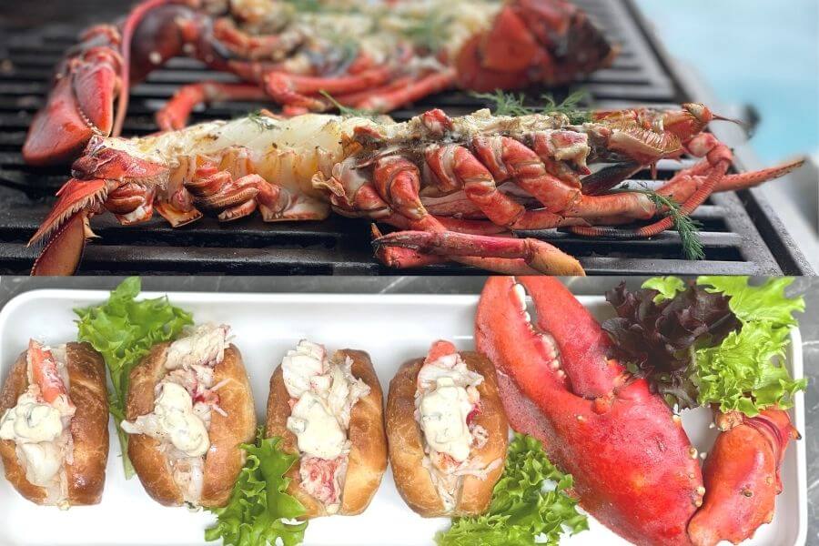 Lobsterroll - grillet luksus hummer hotdog